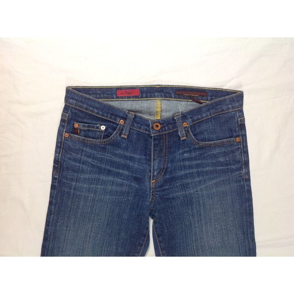 AG Adriano Goldschmied THE ANGEL Crop Capri Jeans Sz. 27 EUC - Picture 2 of 11